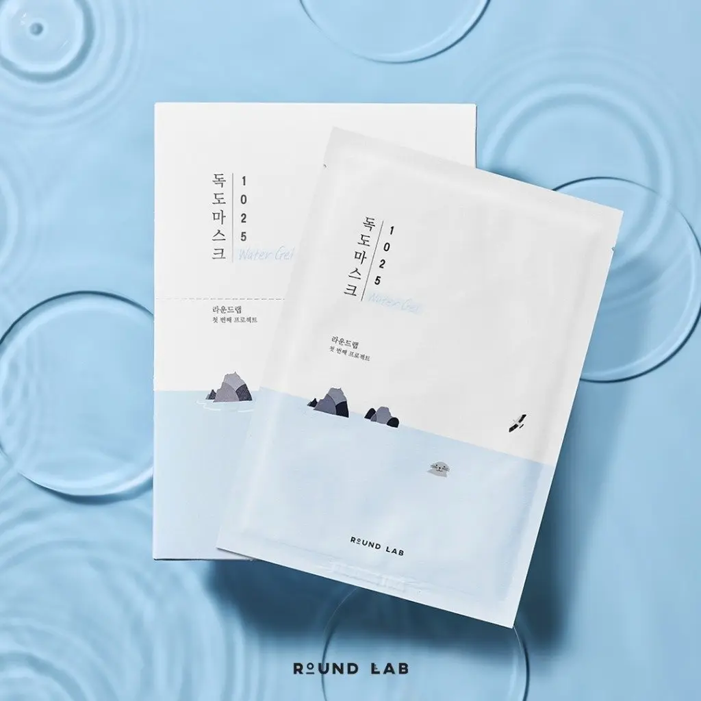 1025 Dokdo Hydrating Water Gel Mask（30ml x 18片）